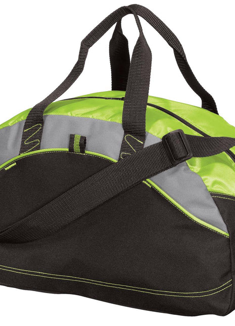 Port Authority® - Medium Contrast Duffel. BG1070 - Lime | Port Authority