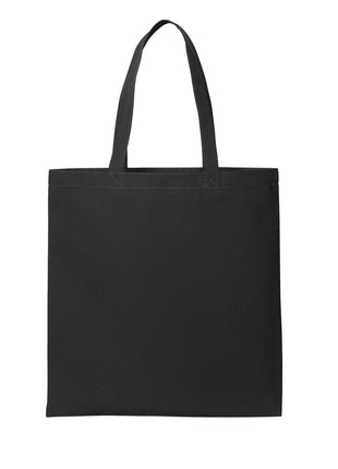 Port Authority® Core Cotton Tote BG1500 - Deep Black | Port Authority