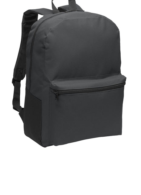 Port Authority® Value Backpack. BG203 - Dark Charcoal | Port Authority