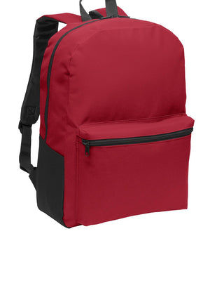 Port Authority® Value Backpack. BG203 - Red | Port Authority