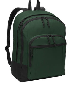Port Authority® Basic Backpack. BG204 - Forest Green | Port Authority