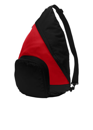 Port Authority® Active Sling Pack. BG206 - True Red/ Black | Port Authority