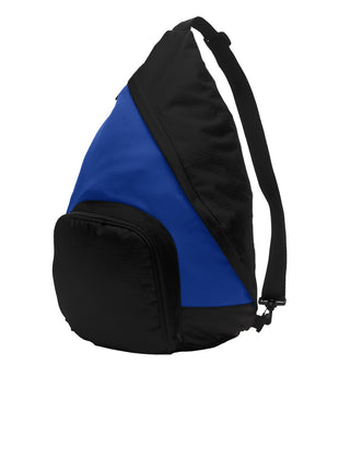 Port Authority® Active Sling Pack. BG206 - True Royal/ Black | Port Authority