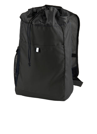 Port Authority ® Hybrid Backpack. BG211 - Black/ Black | Port Authority