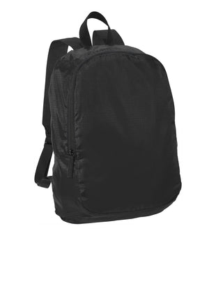 Port Authority ® Crush Ripstop Backpack BG213 - Black | Port Authority