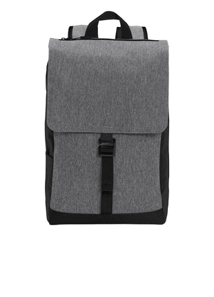Port Authority ® Access Rucksack. BG219 - Heather Grey/ Black | Port Authority