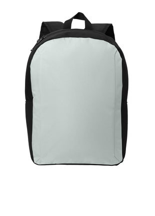 Port Authority® Modern Backpack BG231 - Gusty Grey/ Black | Port Authority