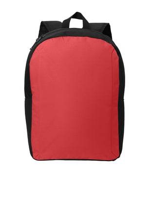 Port Authority® Modern Backpack BG231 - Rich Red/ Black | Port Authority