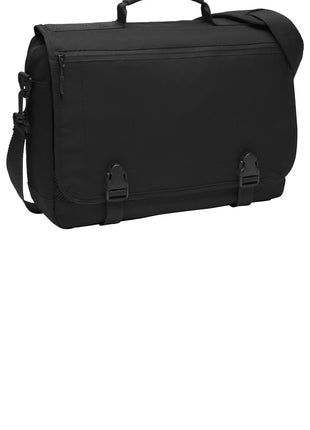 Port Authority® Messenger Briefcase. BG304 - Black | Port Authority