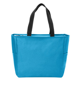 Port Authority® Essential Zip Tote. BG410 - Turquoise | Port Authority
