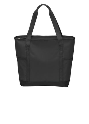 Port Authority® On-The-Go Tote. BG411 - Black/ Black | Port Authority
