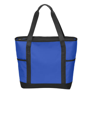 Port Authority® On-The-Go Tote. BG411 - Royal/ Black | Port Authority