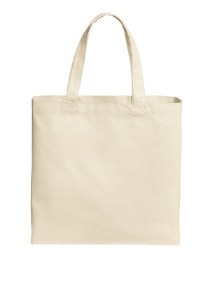 Port Authority® Cotton Canvas Tote BG424 - Natural | Port Authority