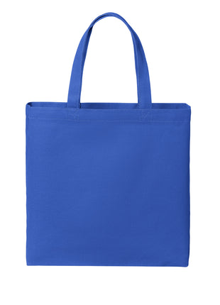 Port Authority® Cotton Canvas Tote BG424 - True Royal | Port Authority