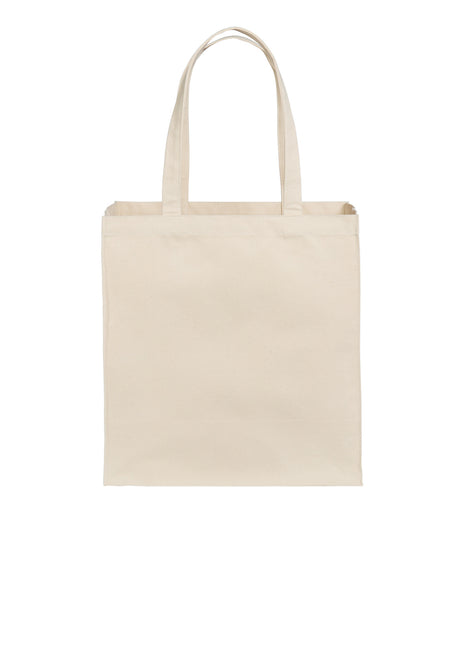 Port Authority® Cotton Canvas Over-the-Shoulder Tote BG426 - Natural | Port Authority