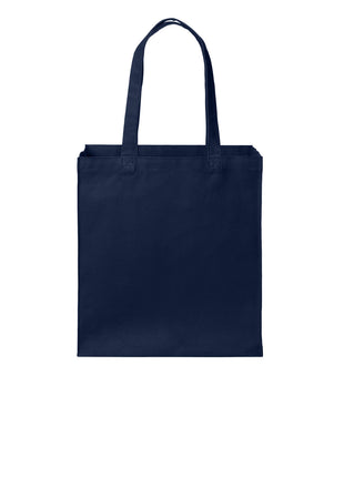 Port Authority® Cotton Canvas Over-the-Shoulder Tote BG426 - River Blue Navy | Port Authority