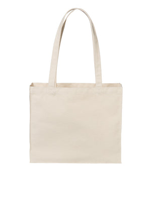 Port Authority® Cotton Canvas Shopper Tote BG428 - Natural | Port Authority