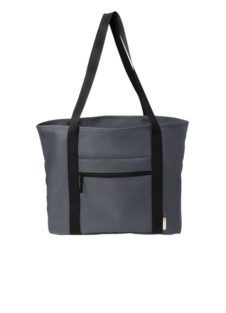 Port Authority® C-FREE® Recycled Tote BG470 - Grey Steel | Port Authority