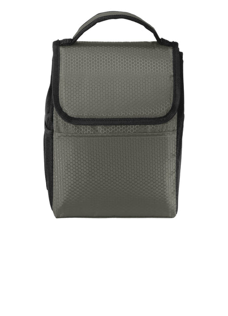 Port Authority® Lunch Bag Cooler. BG500 - Grey/ Black | Port Authority