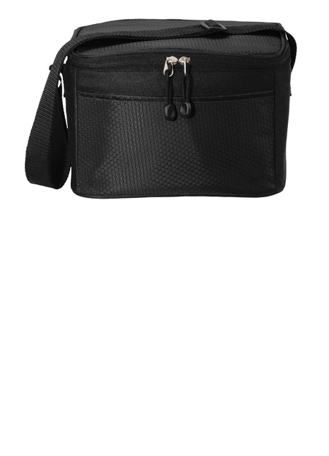 Port Authority® 6-Can Cube Cooler. BG512 - Black/ Black | Port Authority