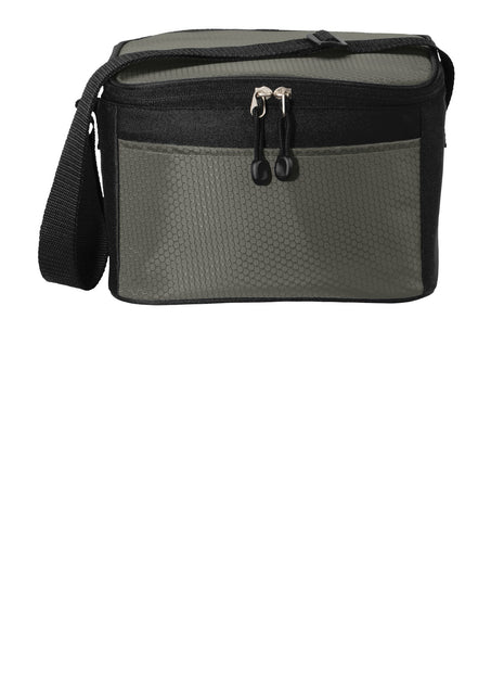 Port Authority® 6-Can Cube Cooler. BG512 - Grey/ Black | Port Authority