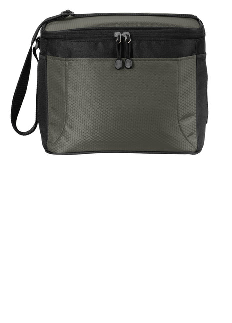 Port Authority® 12-Can Cube Cooler. BG513 - Grey/ Black | Port Authority