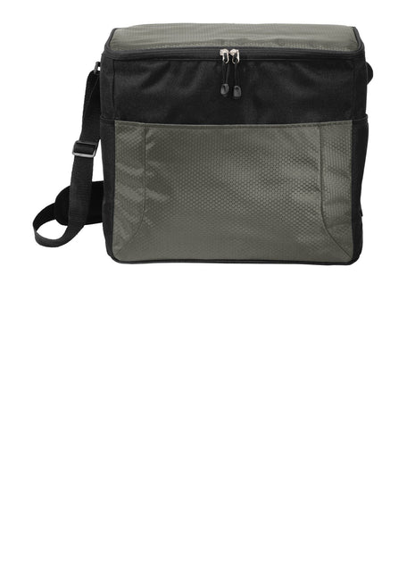 Port Authority® 24-Can Cube Cooler. BG514 - Grey/ Black | Port Authority