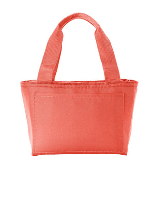 Port Authority® Insulated Lunch Tote BG518 - Coral Splash | Port Authority