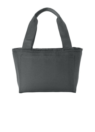 Port Authority® Insulated Lunch Tote BG518 - Grey Steel | Port Authority