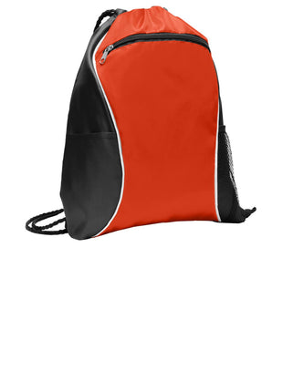 Port Authority® Fast Break Cinch Pack. BG613 - Pop Orange | Port Authority