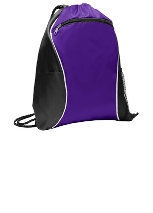 Port Authority® Fast Break Cinch Pack. BG613 - Purple | Port Authority