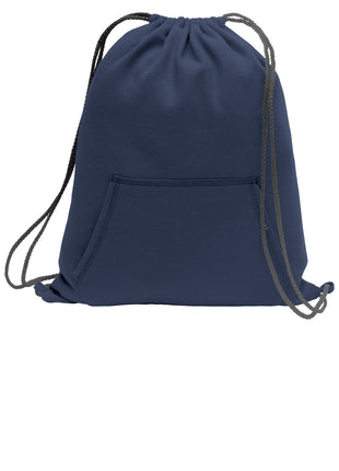 Port & Co™ Core Fleece Sweatshirt Cinch Pack. BG614 - Navy | Port & Co