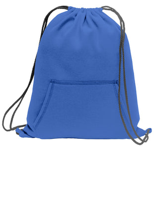 Port & Co™ Core Fleece Sweatshirt Cinch Pack. BG614 - Royal | Port & Co