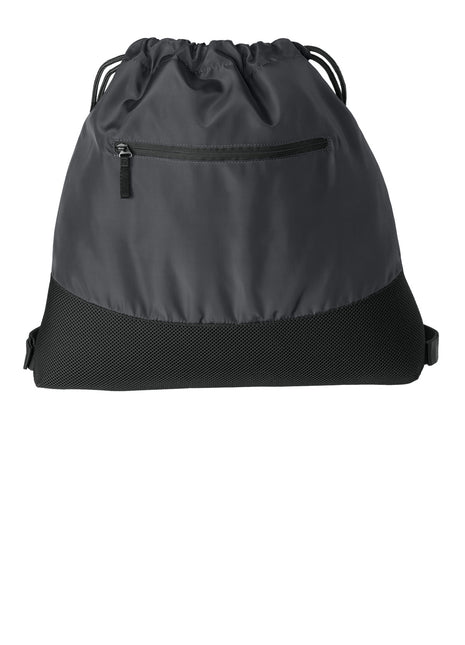 Port Authority® Agility Mesh Pocket Cinch BG619 - Iron Grey | Port Authority