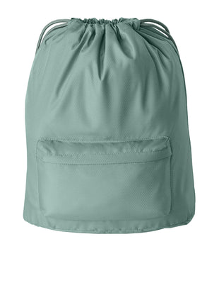 Port Authority® Diamond Pocket Cinch BG637 - Sage | Port Authority