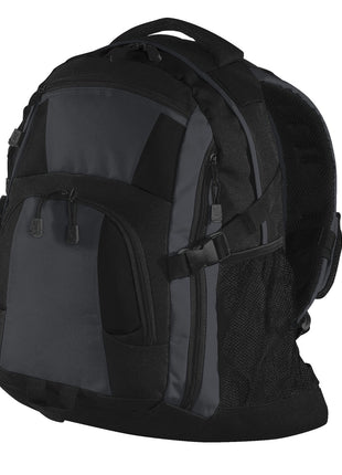 Port Authority® Urban Backpack. BG77 - Black/ Magnet/ Black | Port Authority
