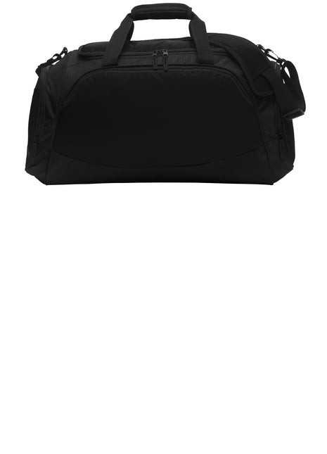 Port Authority® Medium Active Duffel. BG801 - Black/ Black | Port Authority
