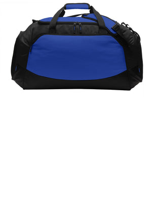 Port Authority® Large Active Duffel. BG802 - True Royal/ Black | Port Authority