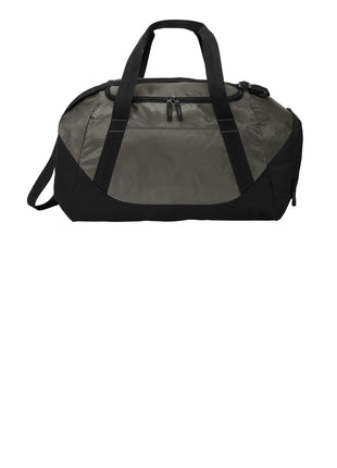 Port Authority ® Team Duffel  BG804 - Grey/ Black | Port Authority