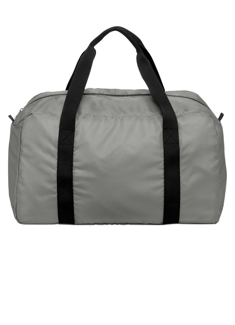Port Authority® Mini Ripstop Travel Duffel BG820 - Gusty Grey | Port Authority