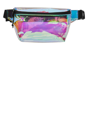 Port Authority® Clear Hip Pack BG930 - Iridescent/ Black | Port Authority