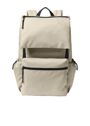 Port Authority® Matte Oxford Backpack BG940 - Sahara | Port Authority