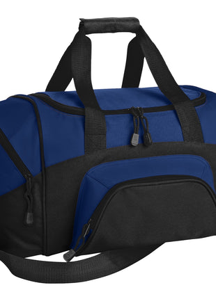 Port Authority® - Small Colorblock Sport Duffel. BG990S - True Royal/ Black | Port Authority