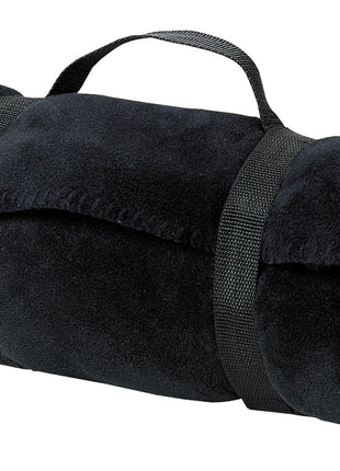 Port Authority® - Value Fleece Blanket with Strap.  BP10 - Black | Port Authority