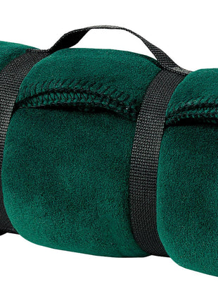 Port Authority® - Value Fleece Blanket with Strap.  BP10 - Dark Green | Port Authority