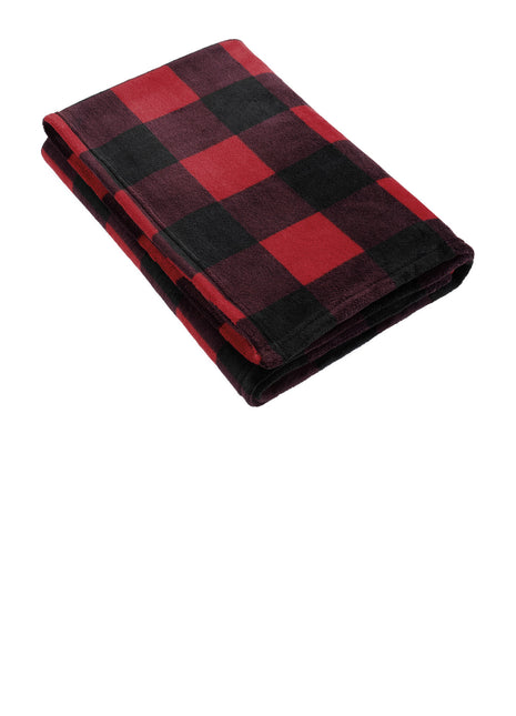 Port Authority ®  Ultra Plush Blanket. BP31 - Buffalo Plaid | Port Authority