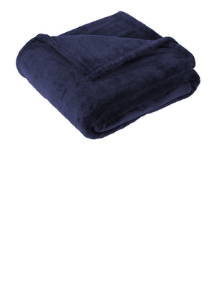Port Authority ® Oversized Ultra Plush Blanket. BP32 - Deep Navy | Port Authority