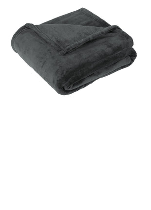 Port Authority ® Oversized Ultra Plush Blanket. BP32 - Graphite | Port Authority