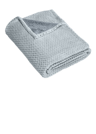 Port Authority ® Plush Texture Blanket. BP35 - Dress Blue Navy | Port Authority