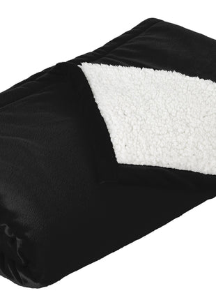 Port Authority® Mountain Lodge Blanket. BP40 - Black | Port Authority